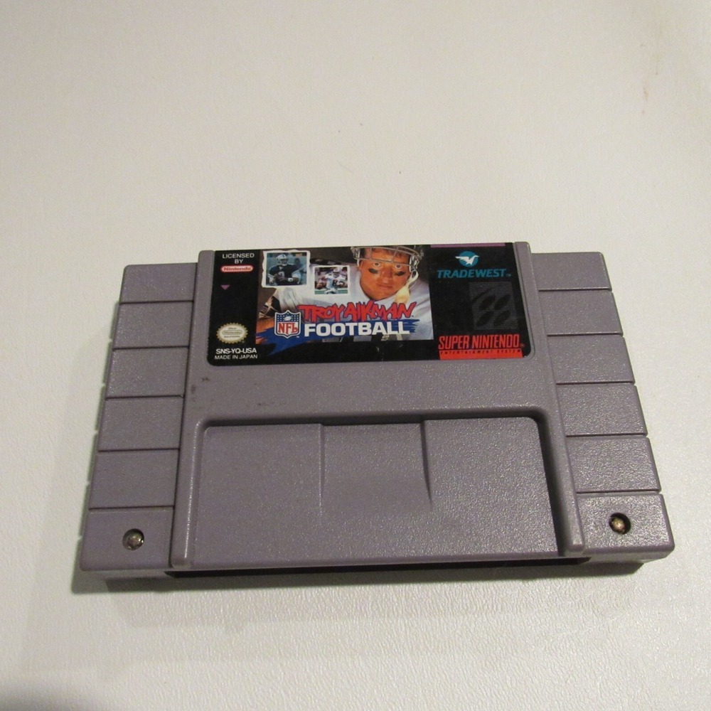 Troy Aikman NFL‎ Football (Super Nintendo Entertainment System, 1994)